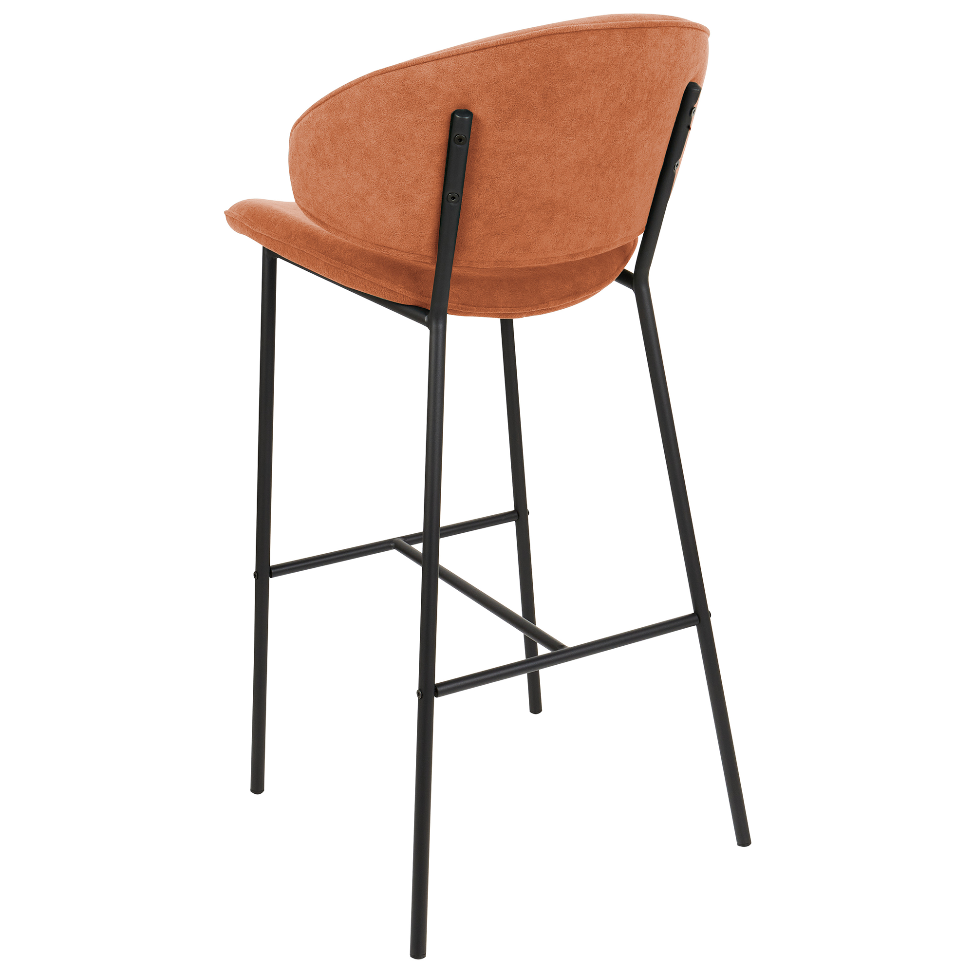 Set med 2 barstolar KIANA Orange