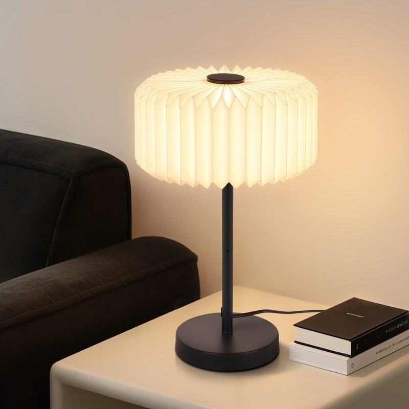 NETTLIFE Vintage sänglampa för vardagsrummet - Design kabelbordslampa för sovrummet