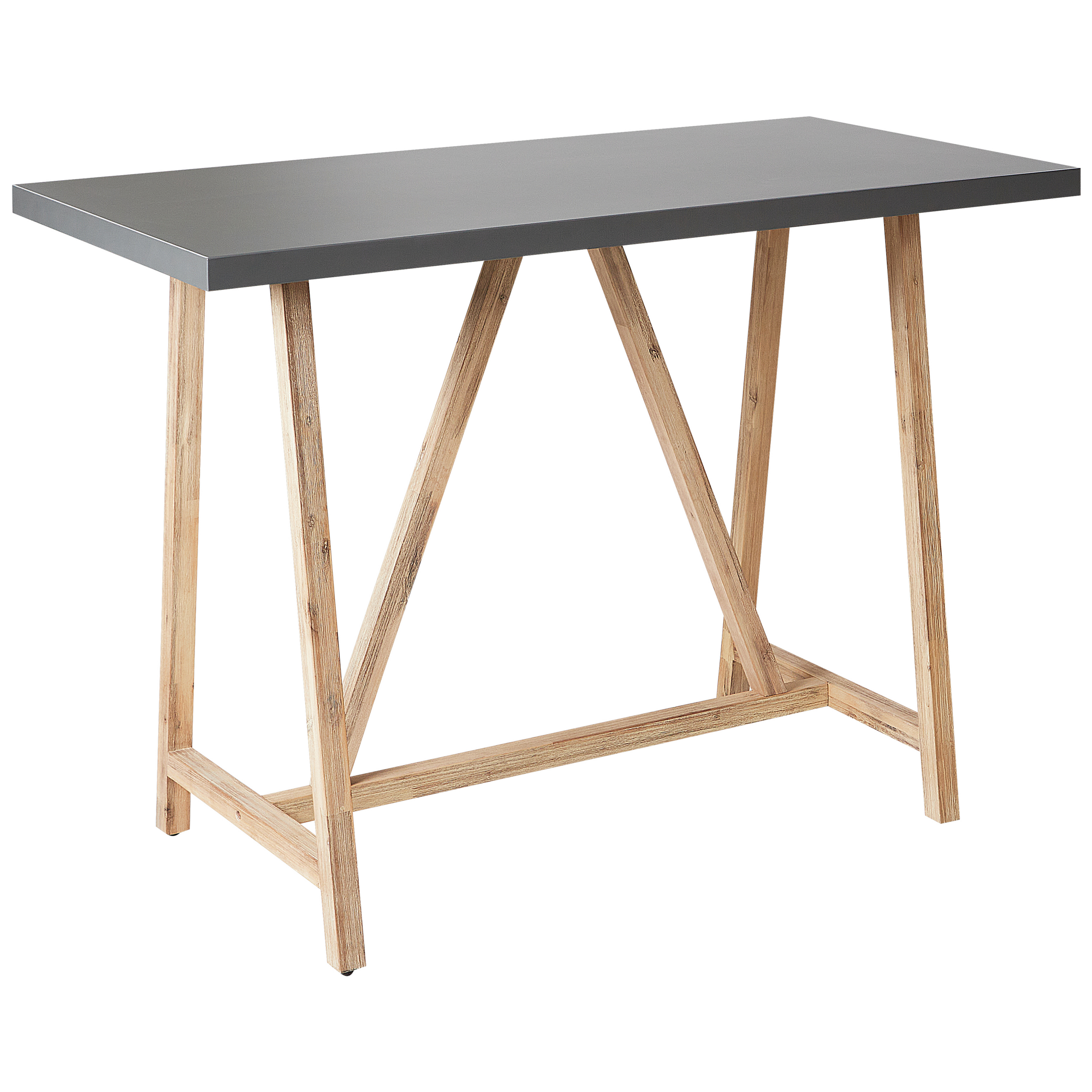 Trädgårdsbarbord TALAMONE 140 cm 70 cm Betong Grå