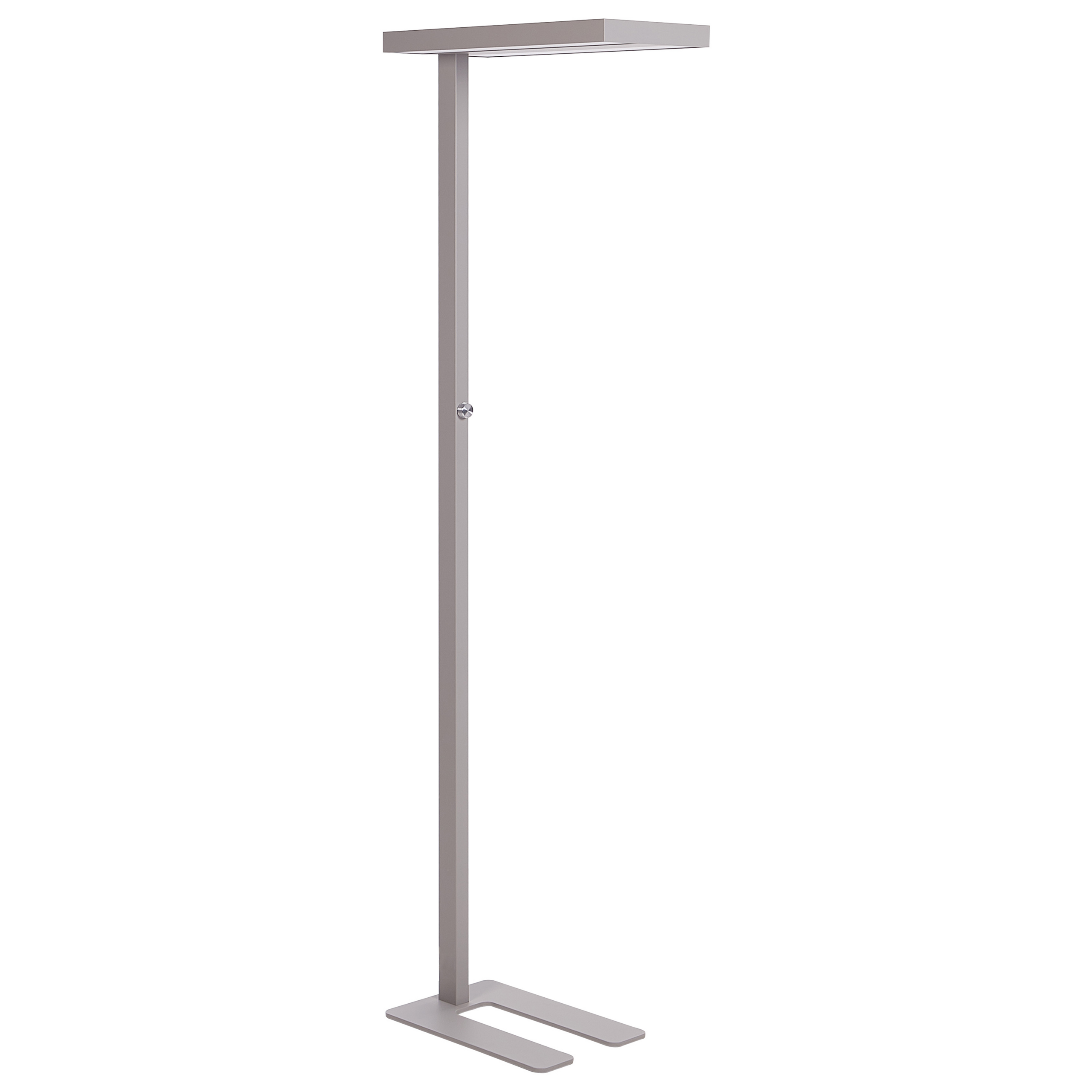 LED-golvlampa TAURUS med dimmer Metall Silver
