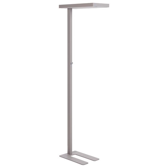 LED-golvlampa TAURUS med dimmer Metall Silver
