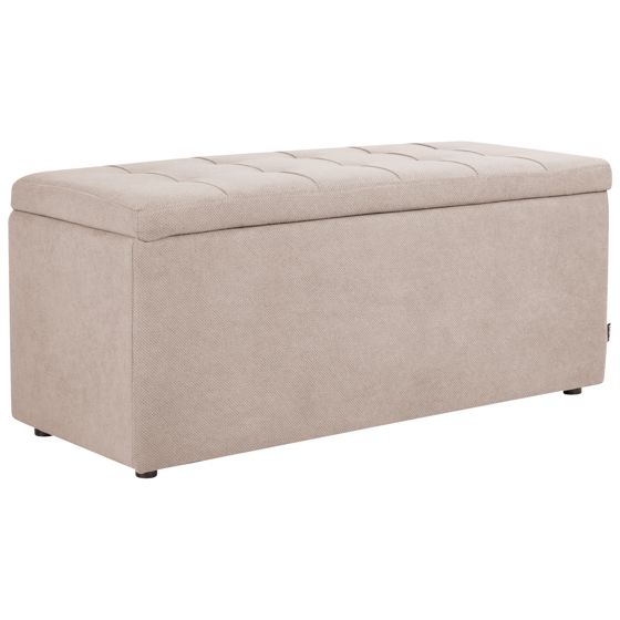 Fotpall med förvaring OREM Taupe