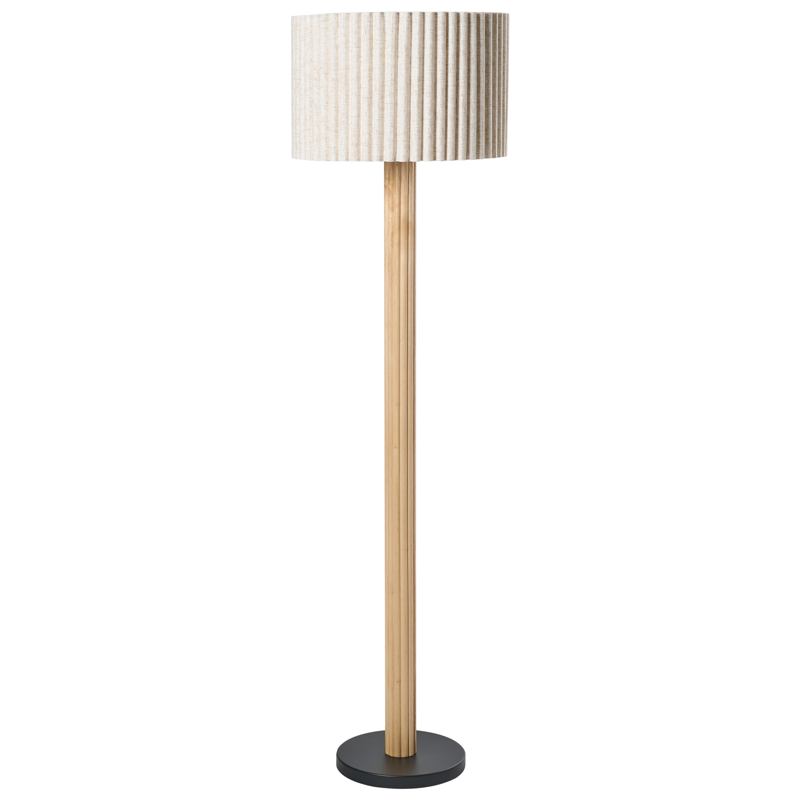 Golvlampa BELESSA Linne Ljusbeige