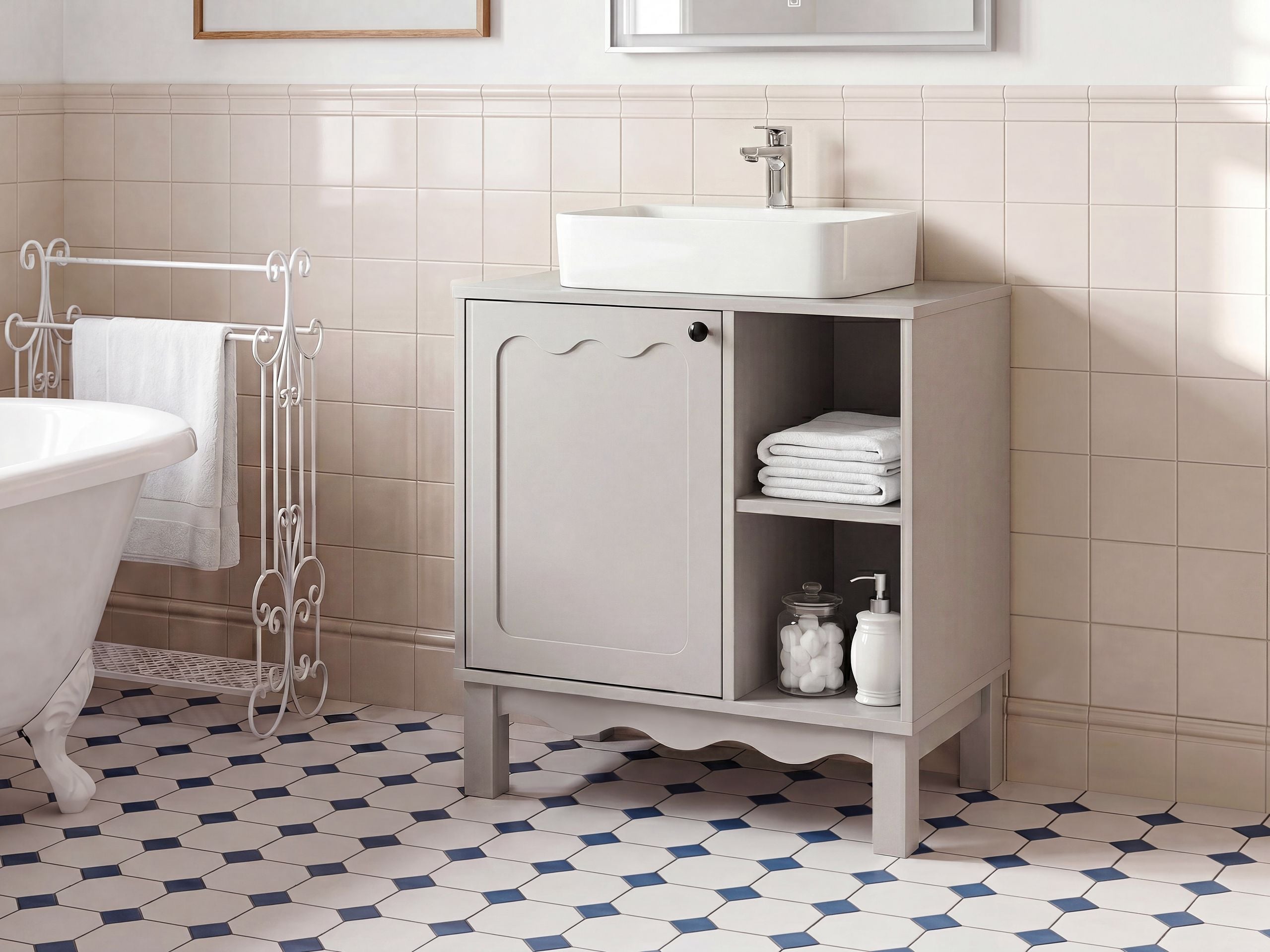 Kommod PENON 60 cm Ljusbeige