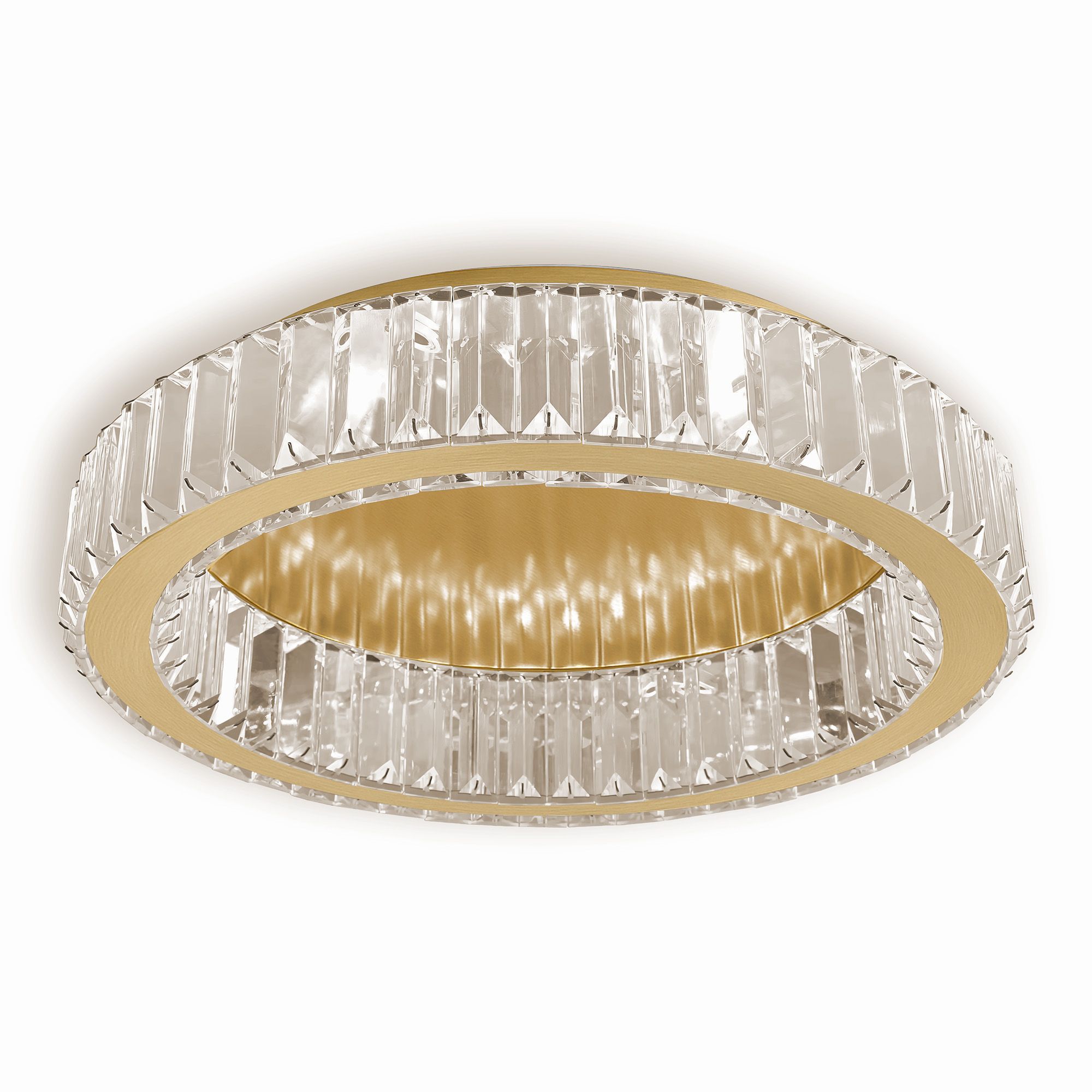 TOOLIGHT taklampa APP1722-C 50CM Borstat guld 49x49x11,5cm