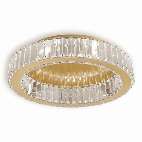 TOOLIGHT taklampa APP1722-C 50CM Borstat guld 49x49x11,5cm