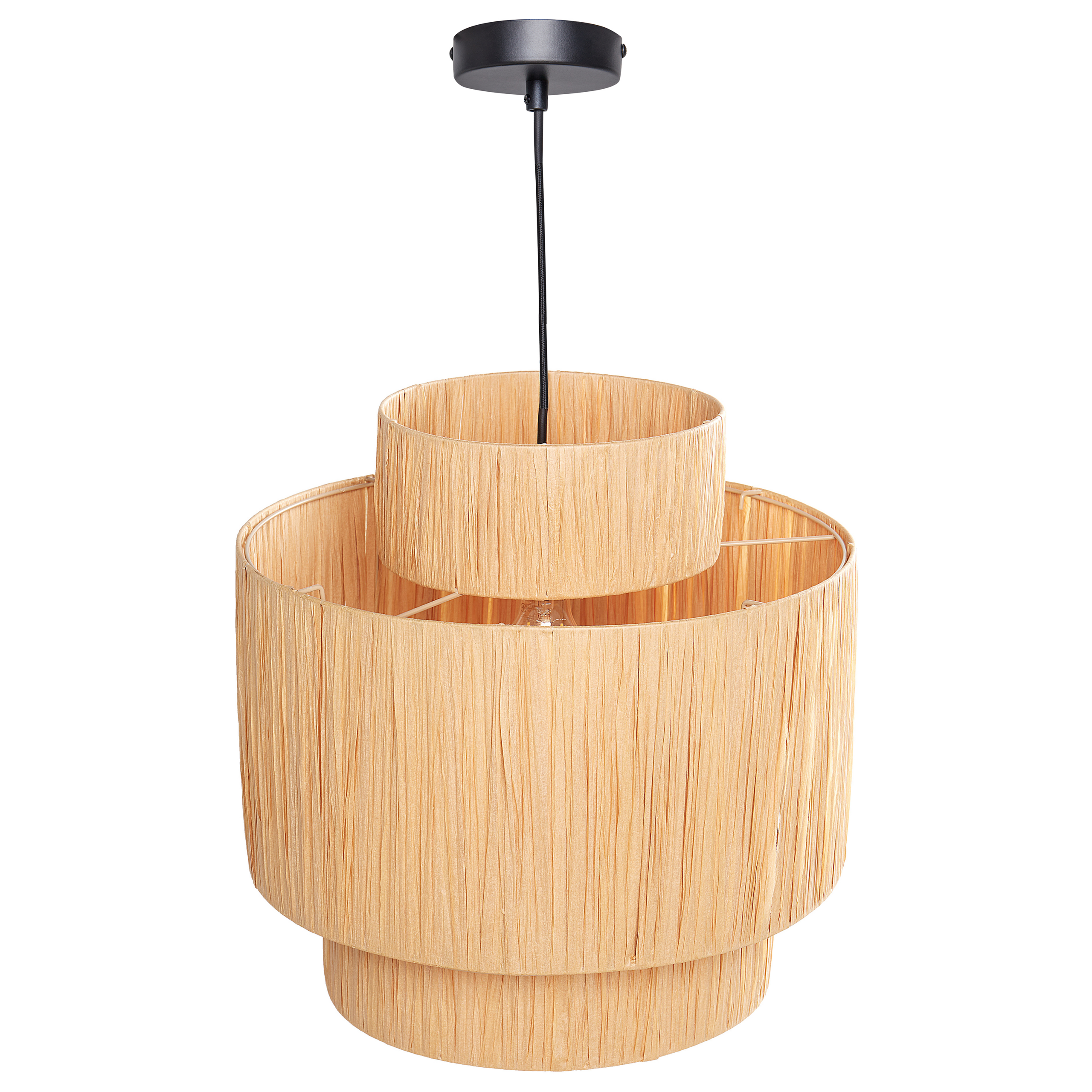 Pendellampa MAGECH Korg Naturlig