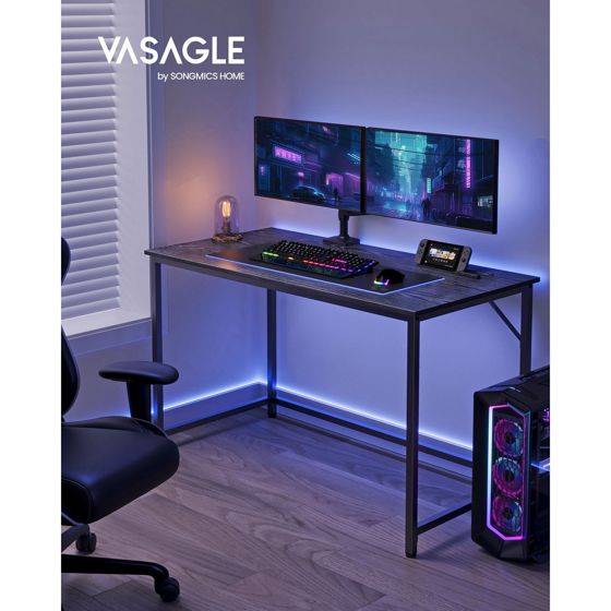 Vasagle skrivbord, 60 × 120 × 75 cm, LWD039B56
