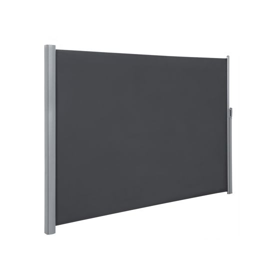Songmics sidomarkis, 200 × 400 cm, rökgrå, GSA204G01