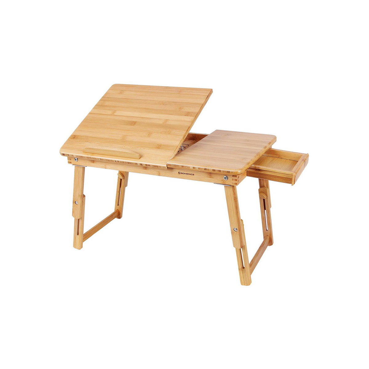 SONGMICS skrivbord, justerbar, naturfärgad, LLD01N