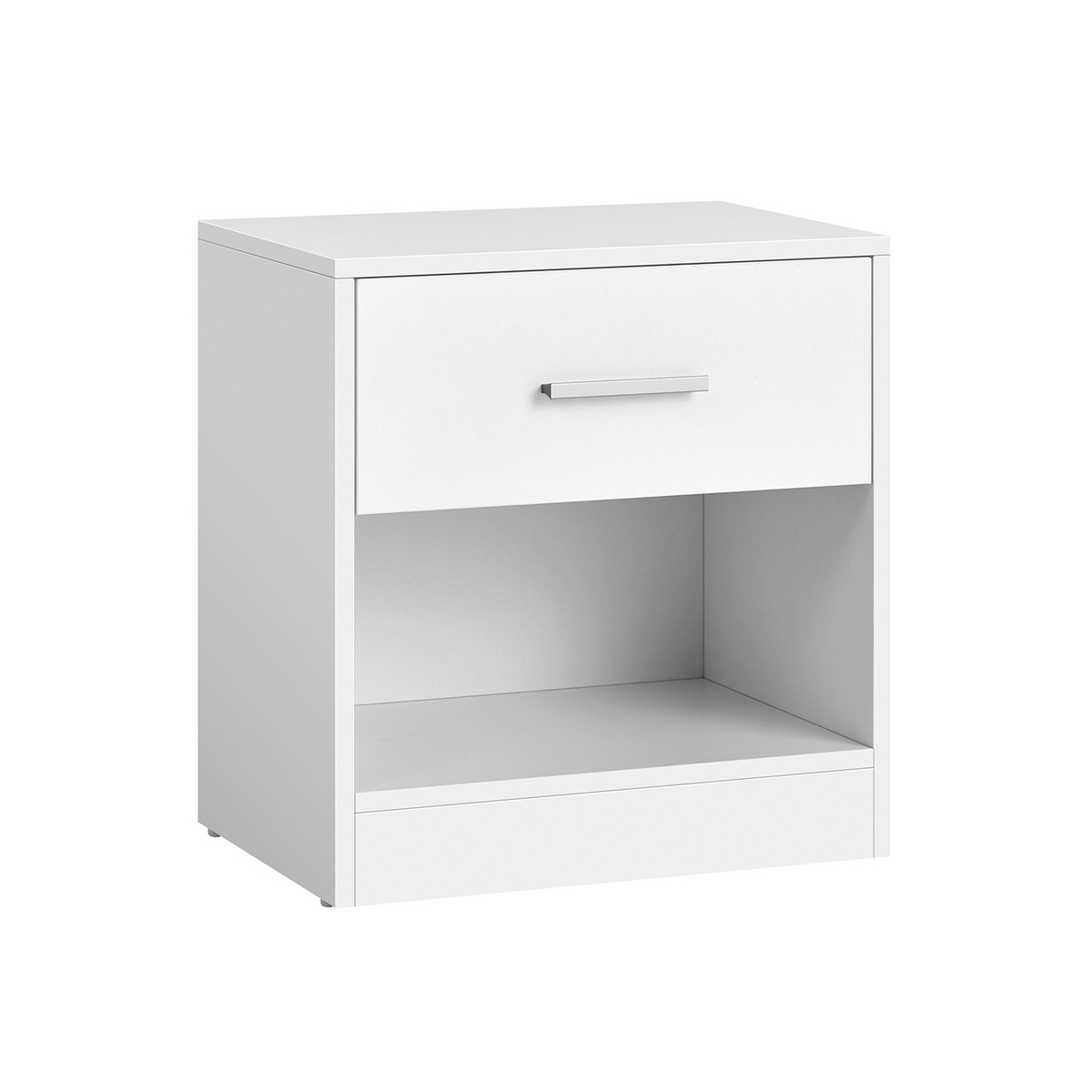 VASAGLE sängbord, vit, LET619T14