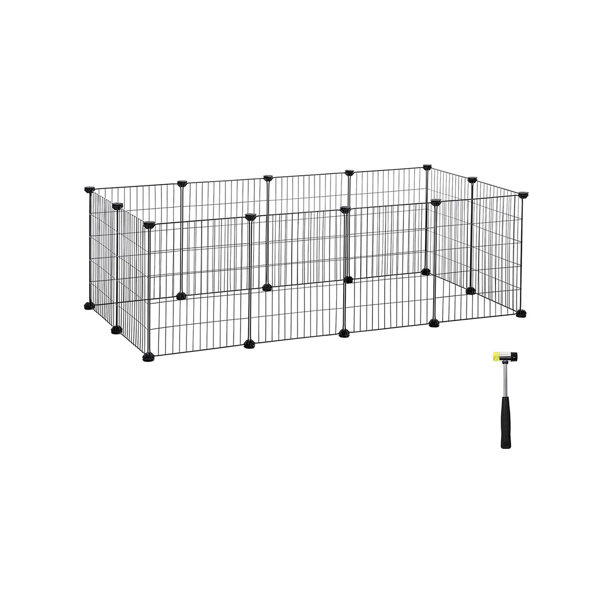 Songmics marsvinshage, svart, LPI01H