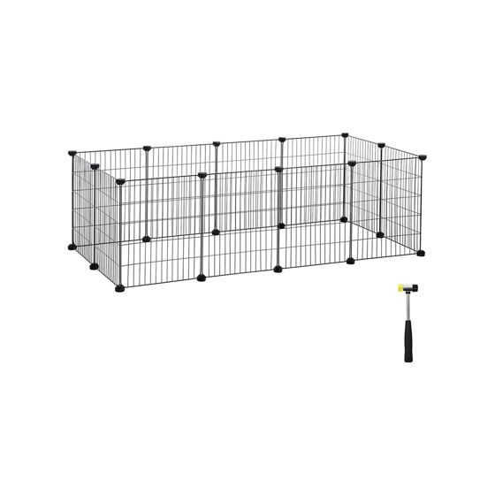 Songmics marsvinshage, svart, LPI01H