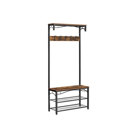 Vasagle klädhängare, 80 × 32 × 178.5 cm, HSR45BX