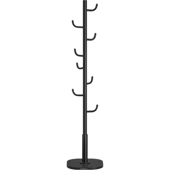 Songmics klädhängare, 175.3 cm, svart, RCR039B01