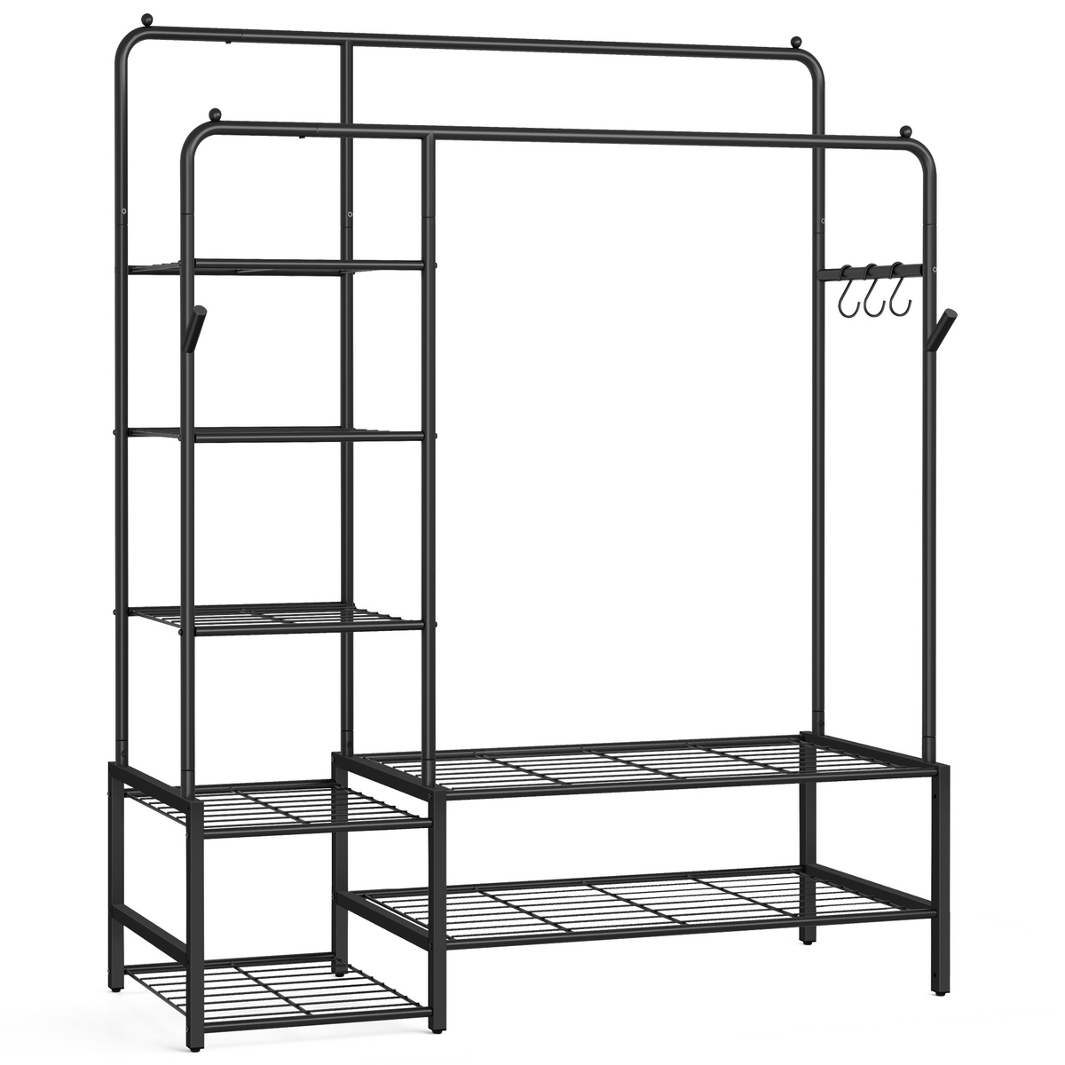 SONGMICS klädstång, svart, HSR182B01