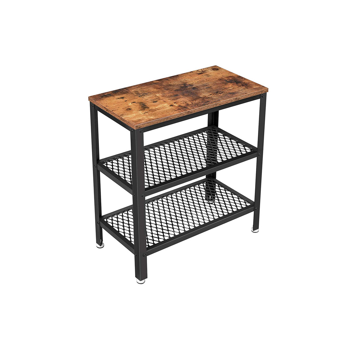 Vasagle sidobord, rustikbrun, LET33BX