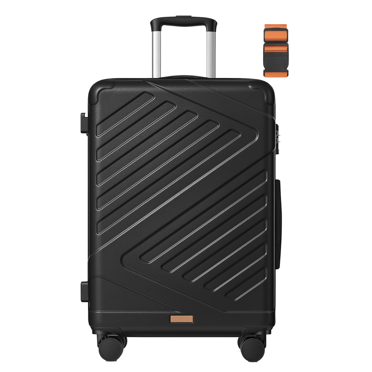 Songmics hård resväska, 65 cm, TSA-lås