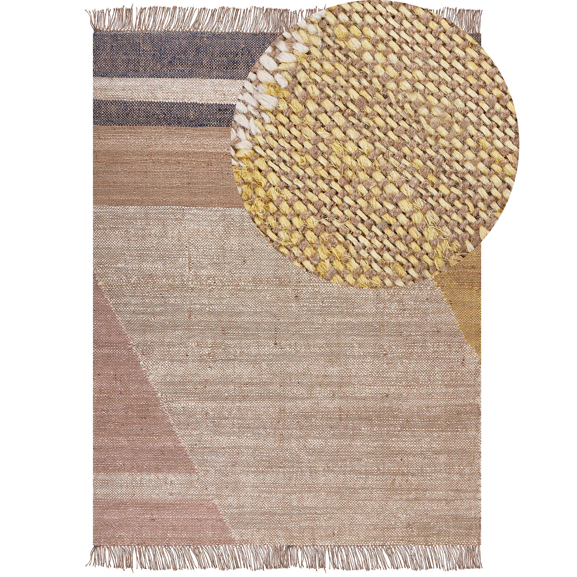 Matta SAMLAR Brun 160 x 230 cm Jute