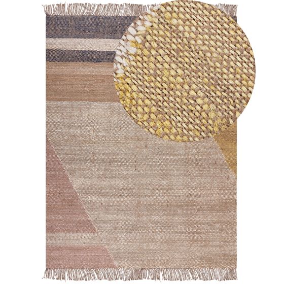 Matta SAMLAR Brun 160 x 230 cm Jute