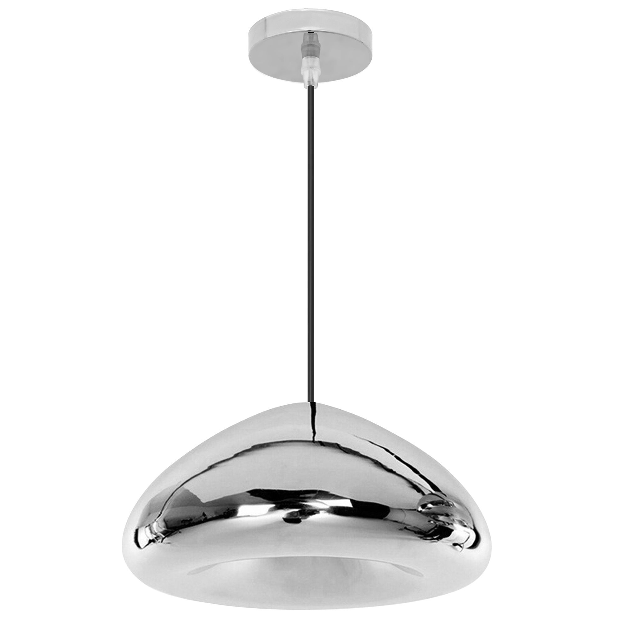TOOLIGHT hängande taklampa APP322-1CP Krom 15,5x29x15,5cm