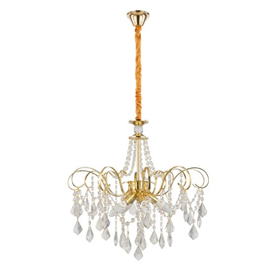 TOOLIGHT hängande taklampa SWE081-CP 60cm Guld 60x60x57cm