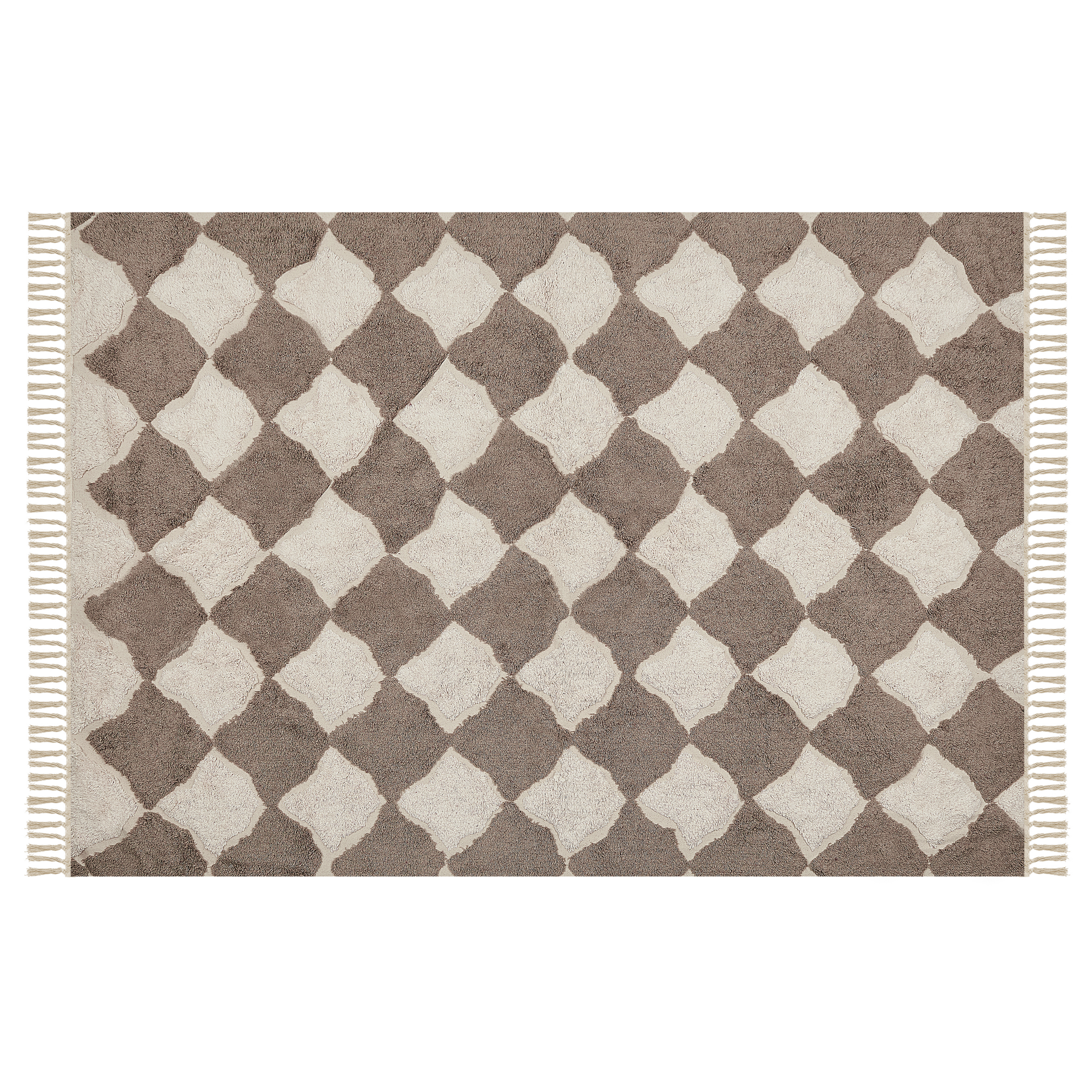 Matta SINOP Beige 140 x 200 cm Bomull