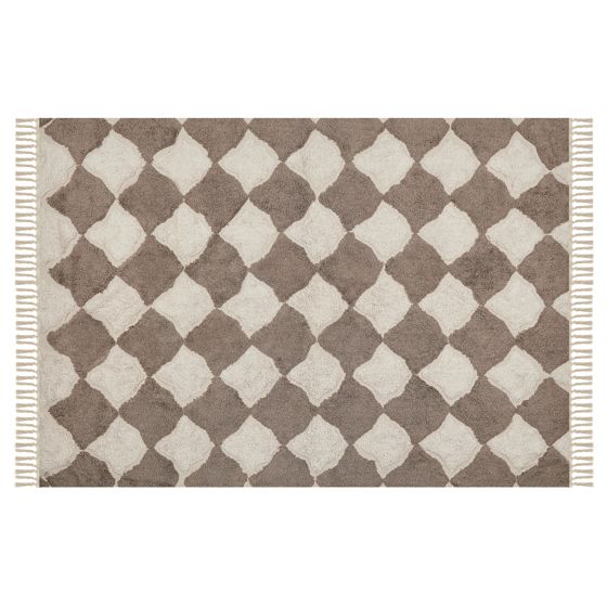 Matta SINOP Beige 140 x 200 cm Bomull