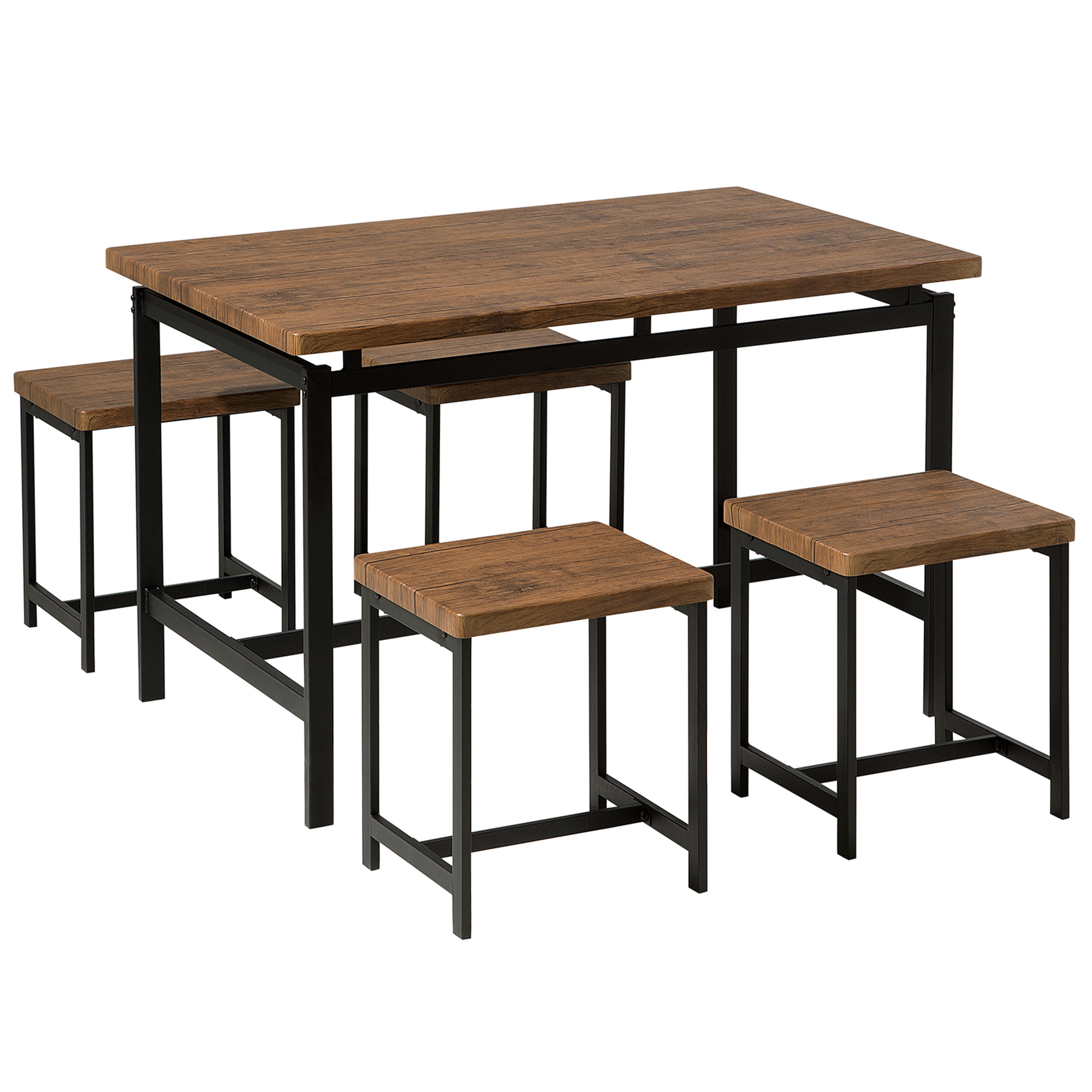 Matgrupp ARLINGTON Mörkbrun 4-sits