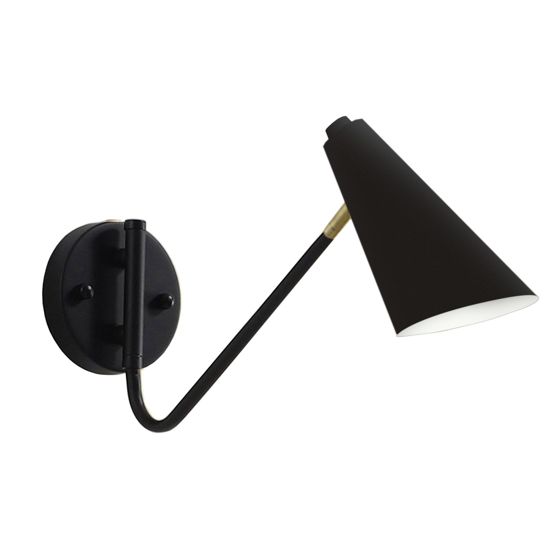 TOOLIGHT vägglampa APP1139-1W Svart 44,5x11x18cm
