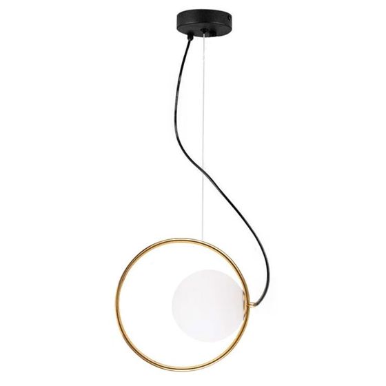 TOOLIGHT hängande taklampa APP1273-1CP Guld 23x22x23cm