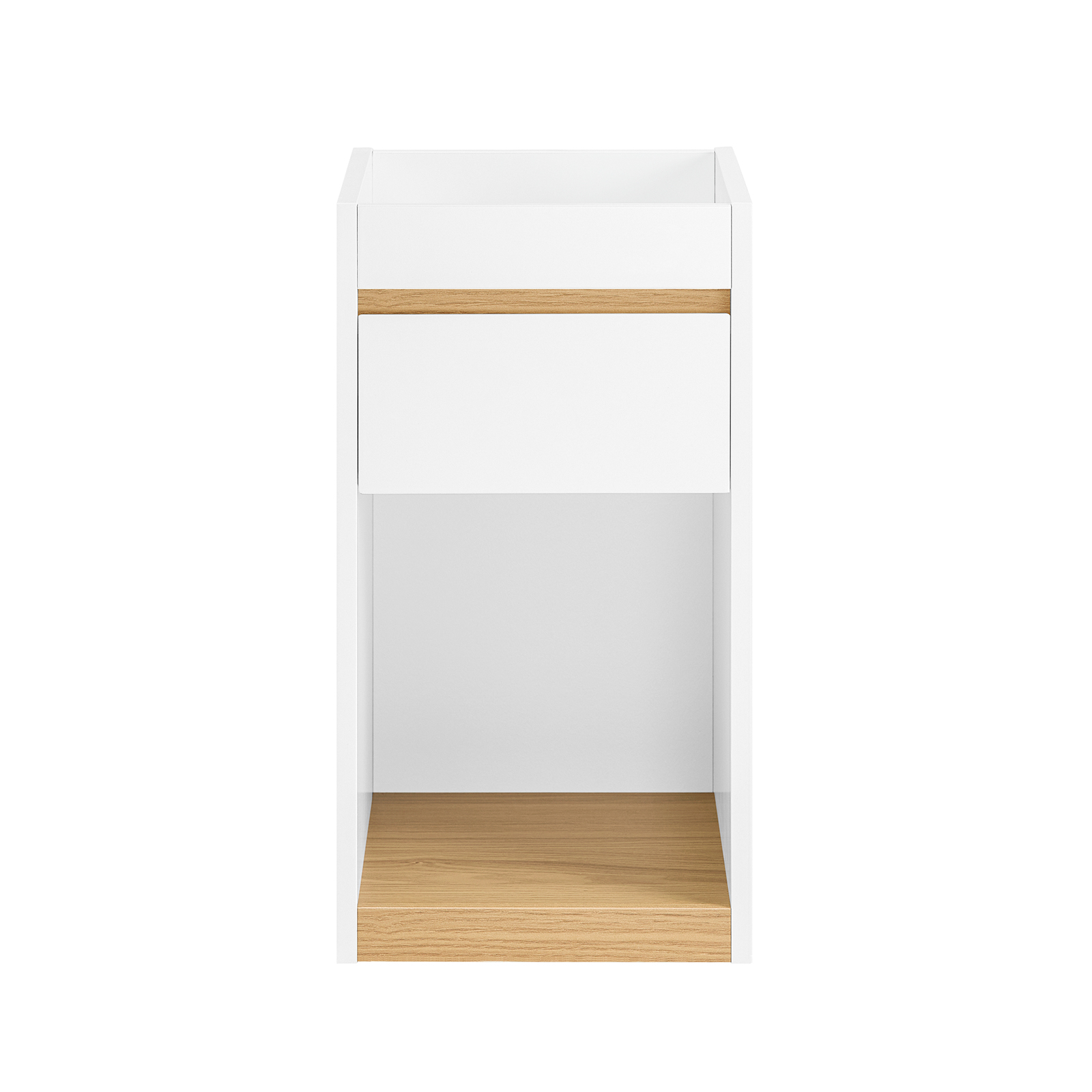 SoBuy Sidobord Förvaringsbord Soffbord Cafébord FBT137-W