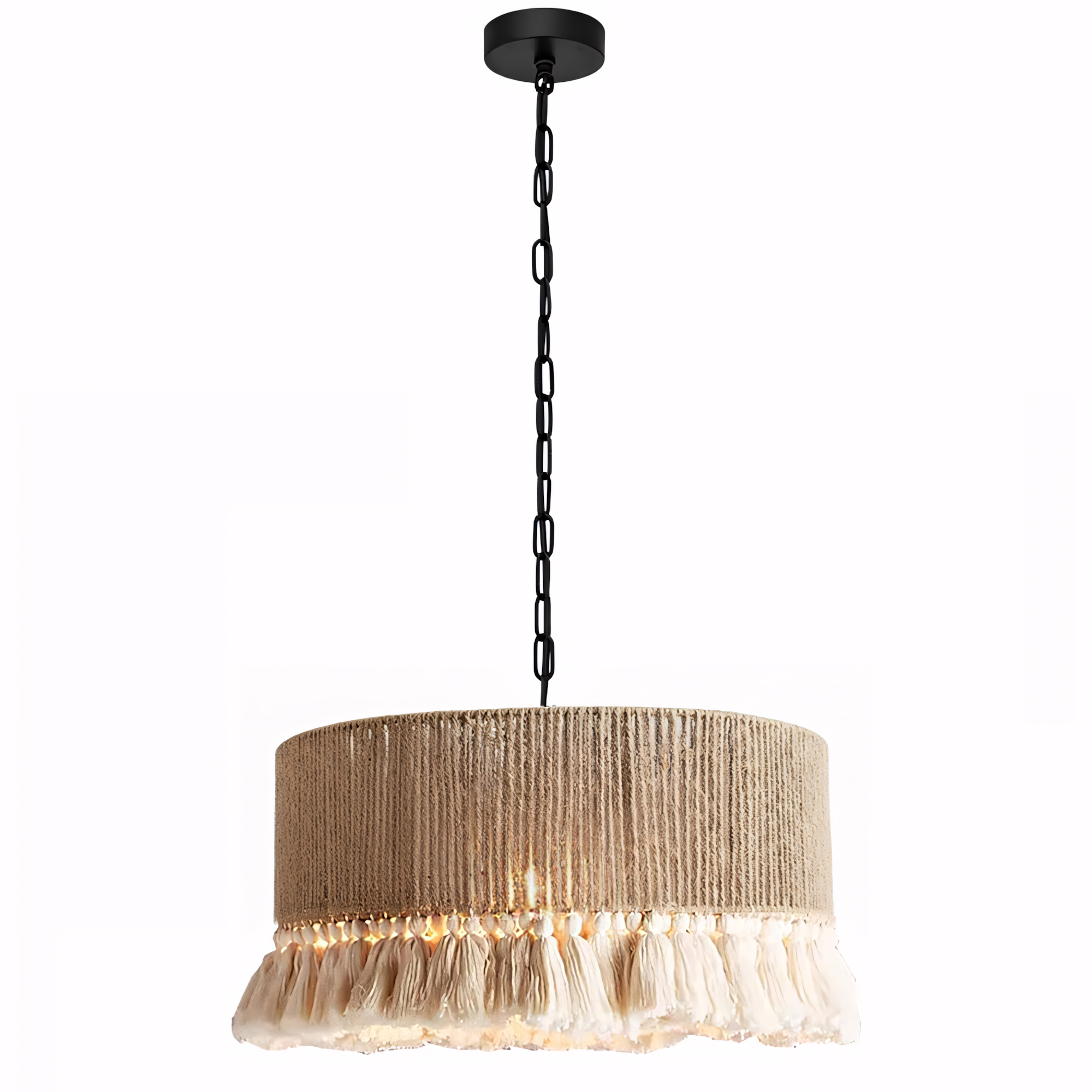 TOOLIGHT hängande taklampa APP1735-1CP 40cm Brun 40x40x110cm