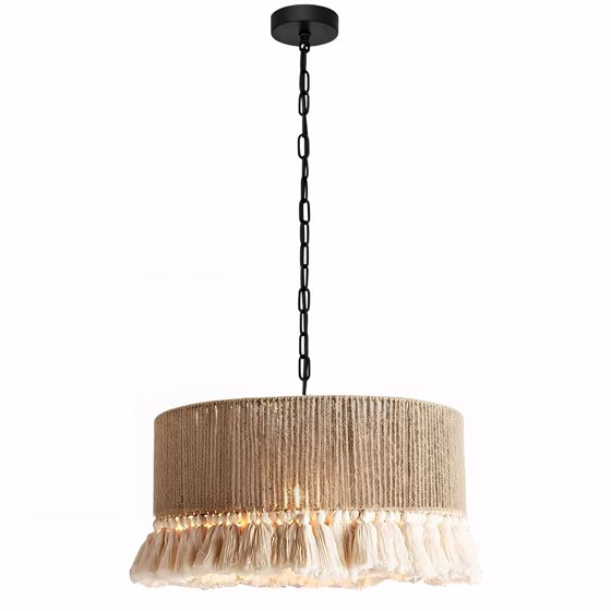 TOOLIGHT hängande taklampa APP1735-1CP 40cm Brun 40x40x110cm
