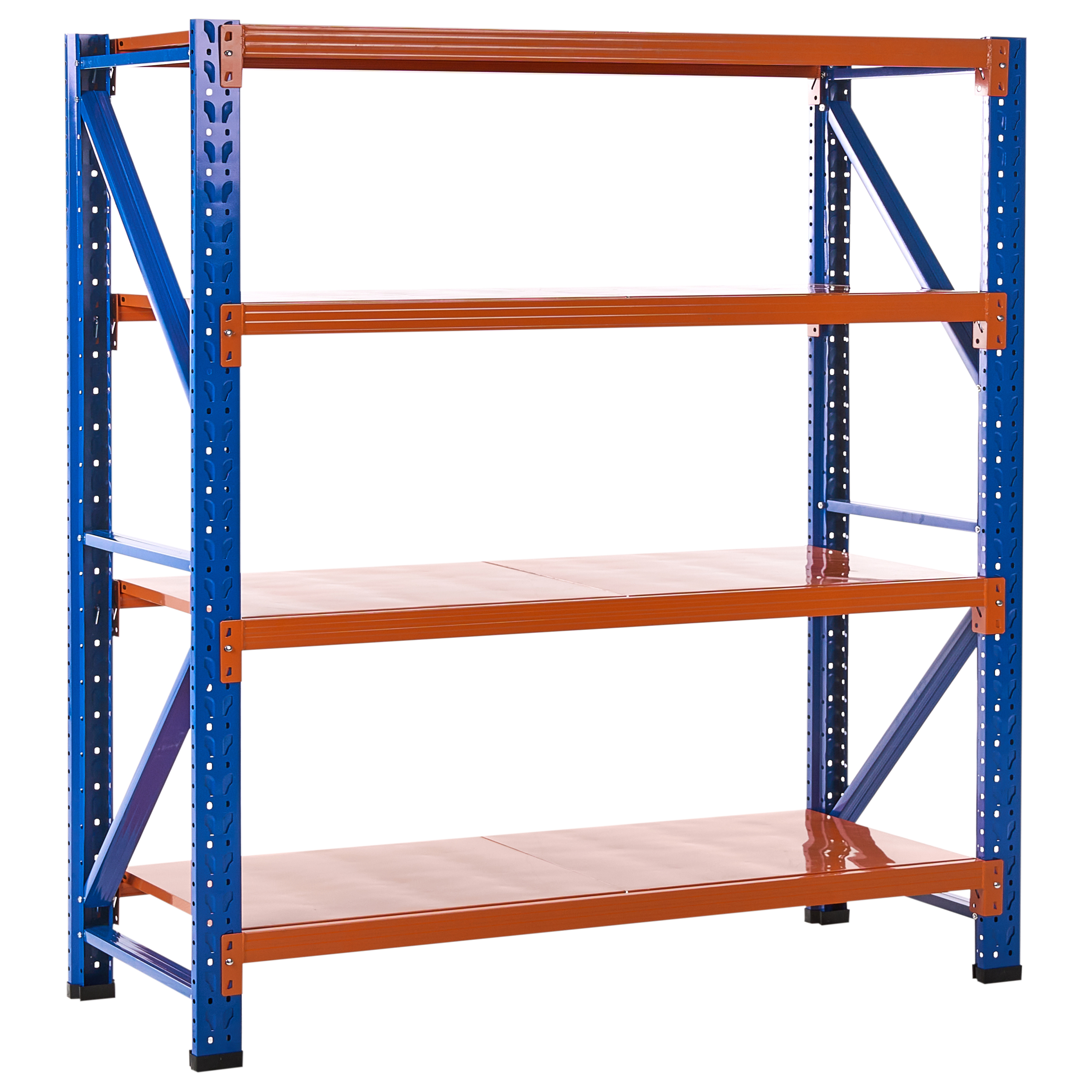 Garagehyllor FIUGGI 200 cm 200 cm Metall Orange
