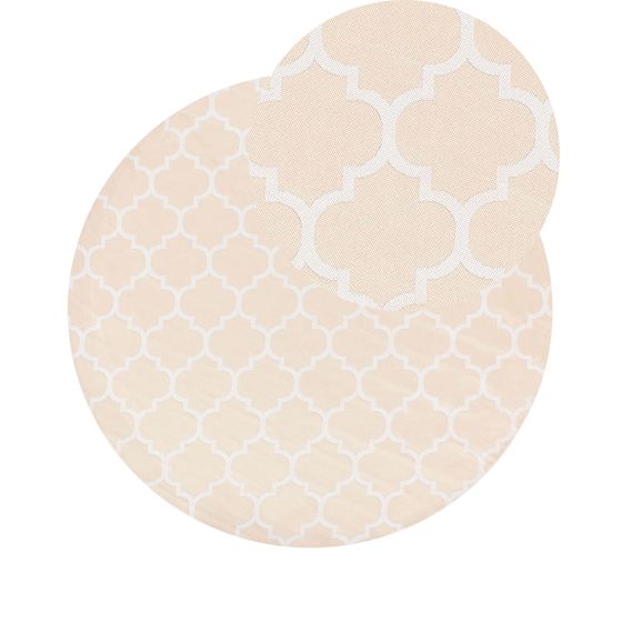 Utomhusmatta MOSORE Beige ø 160 cm