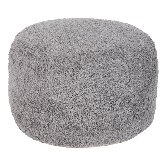 Sittpuff KANDHKOT Bomull Grå