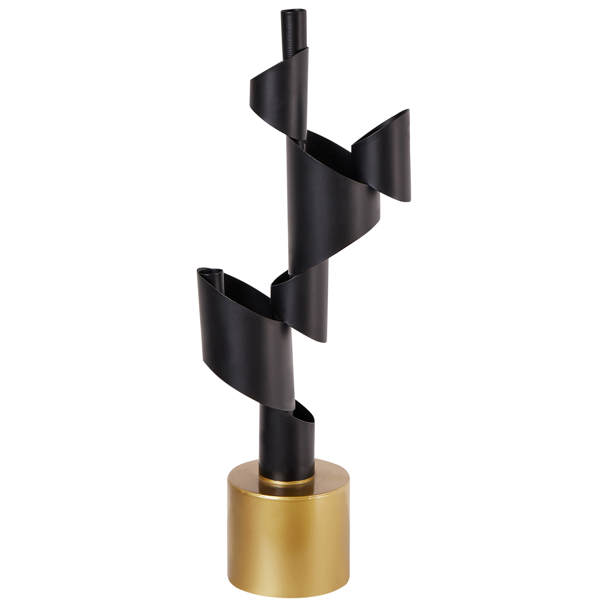 Ljusstake AMILLY 51 cm Metall Svart