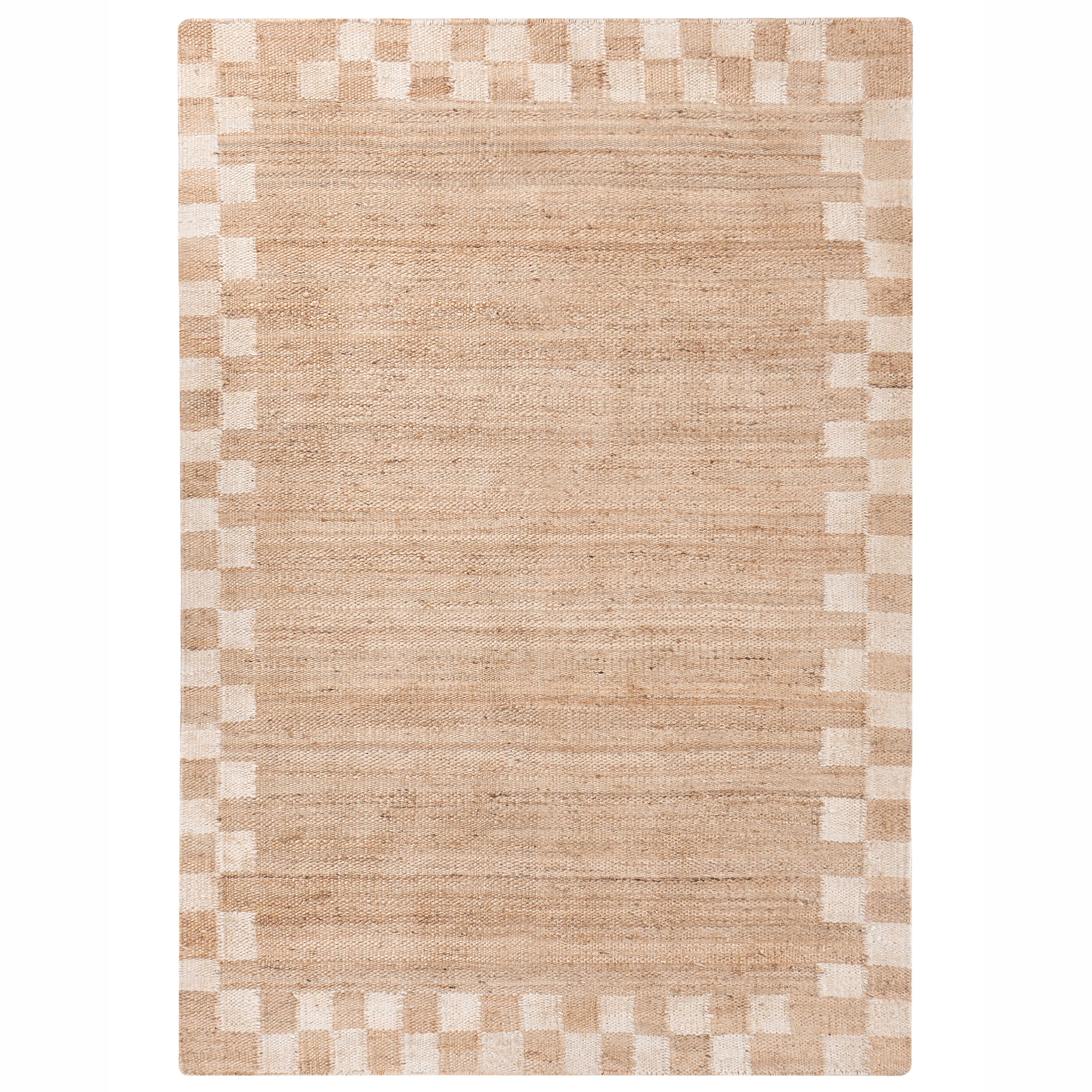 Matta BEED Ljusbeige 160 x 230 cm Jute