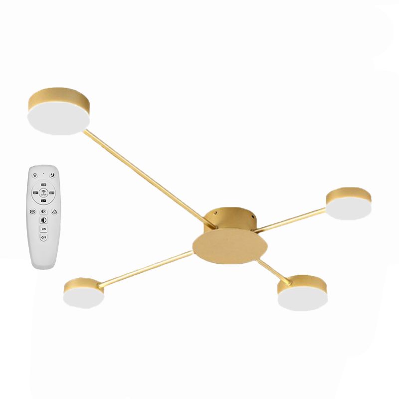 TOOLIGHT taklampa LED APP520-4C Guld 110x66,5x10cm