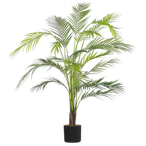 Konstgjord växt ARECA PALM 124 cm Grön