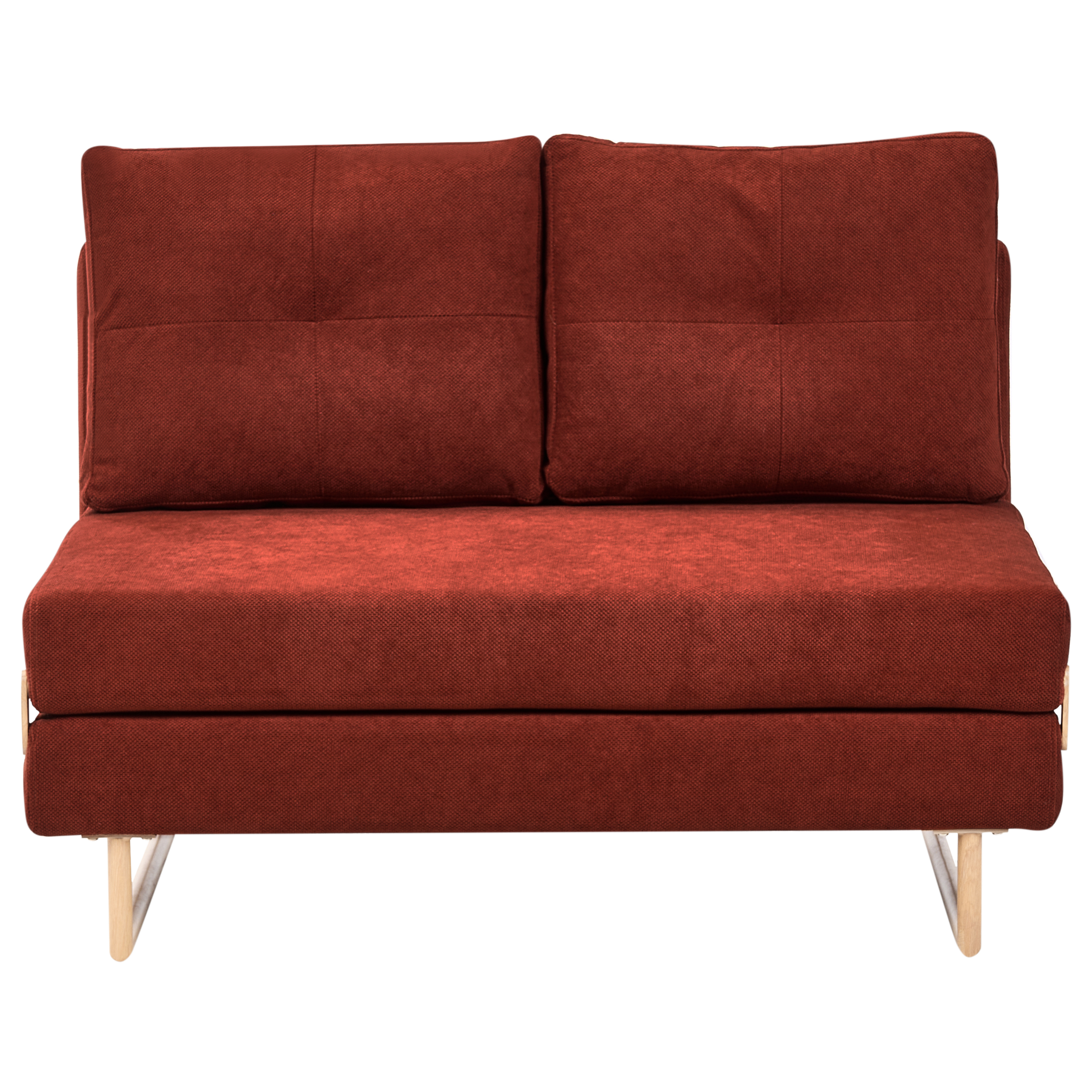 Bäddsoffa 2-sits JERSLEV Röd