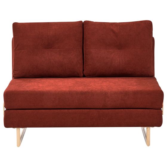 Bäddsoffa 2-sits JERSLEV Röd