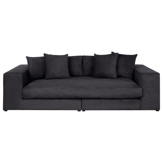 Soffa 3-sits GLORVIKA Svart