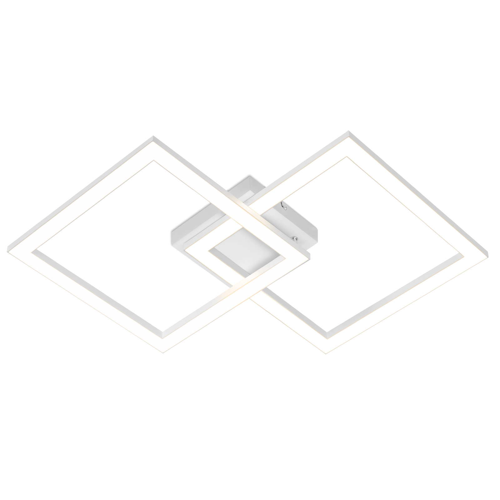 NETTLIFE LED-taklampa, modern, vit, 24 W, 3000 K