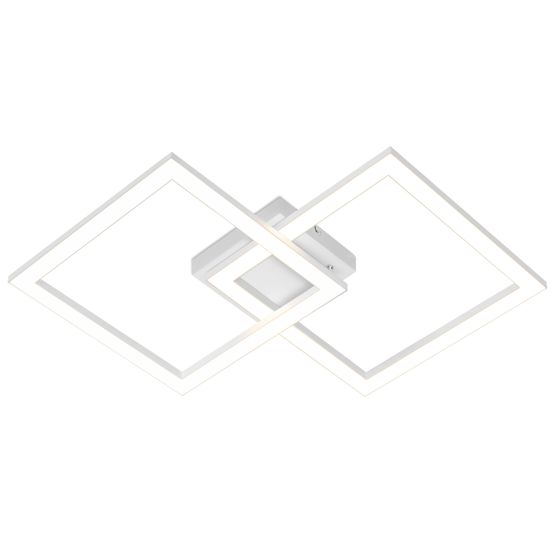 NETTLIFE LED-taklampa, modern, vit, 24 W, 3000 K
