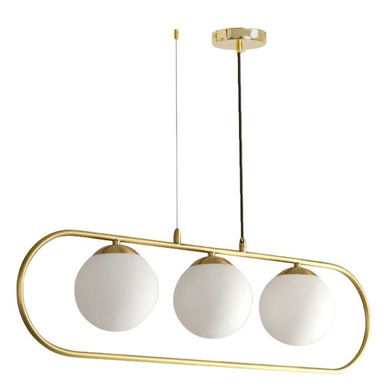 TOOLIGHT hängande taklampa APP915-3CP Guld 81x81x105cm
