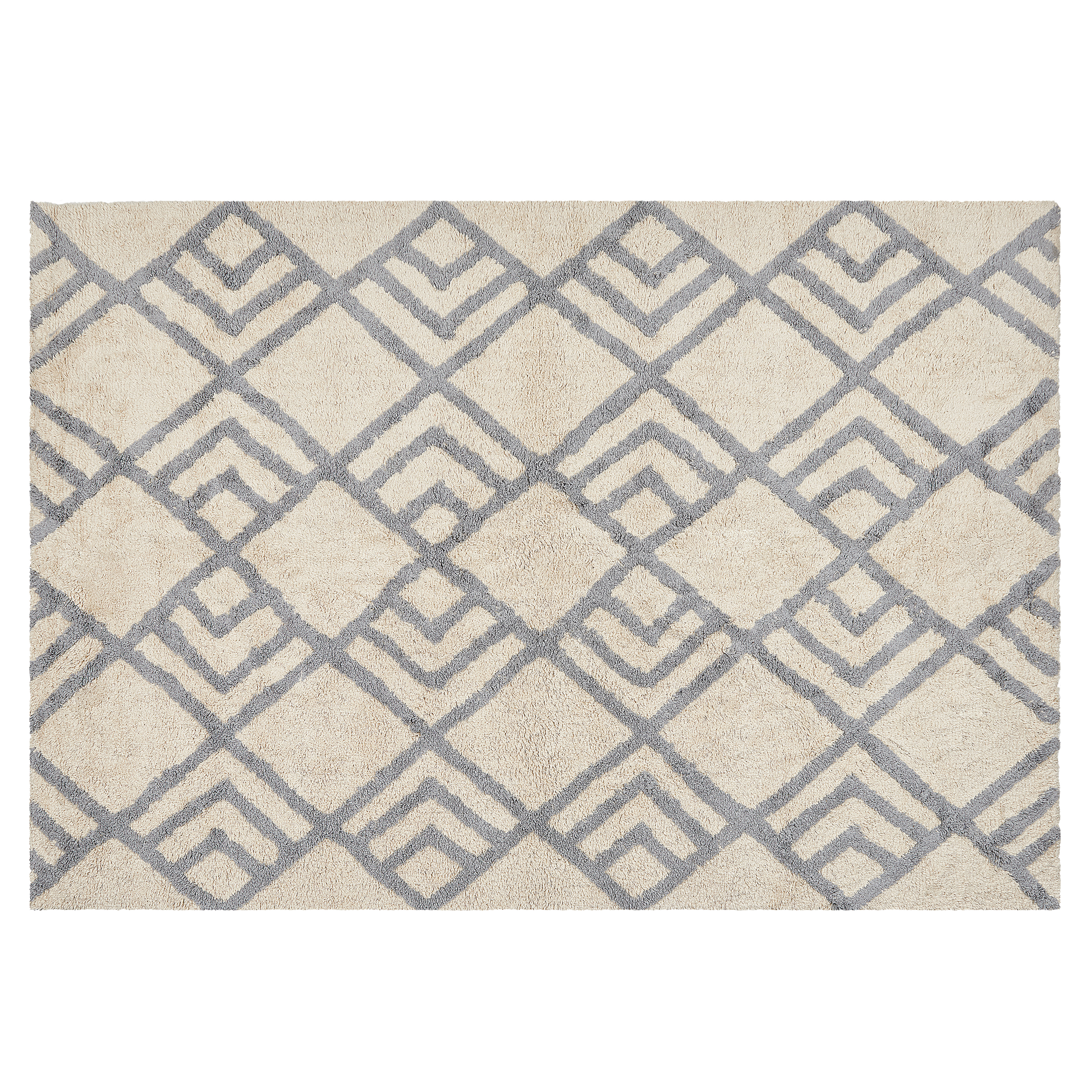 Matta NEVSEHIR Beige 140 x 200 cm Bomull
