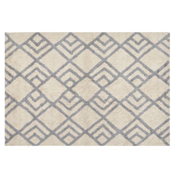 Matta NEVSEHIR Beige 140 x 200 cm Bomull