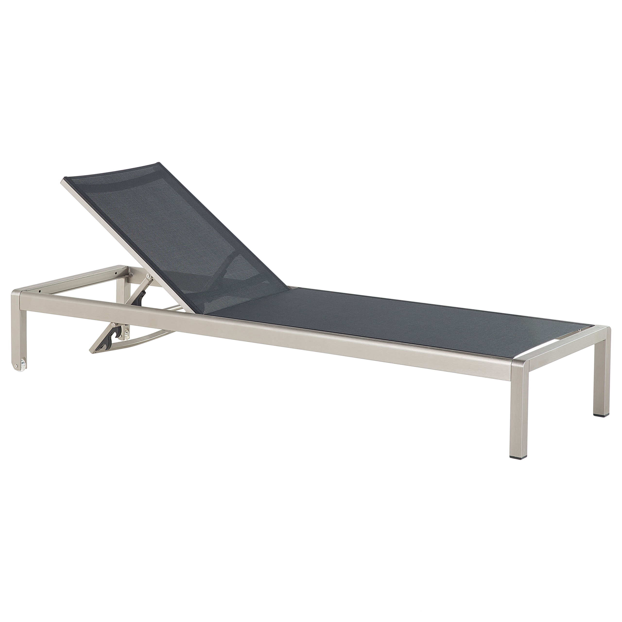 Solstol FOSSATO Metall Svart